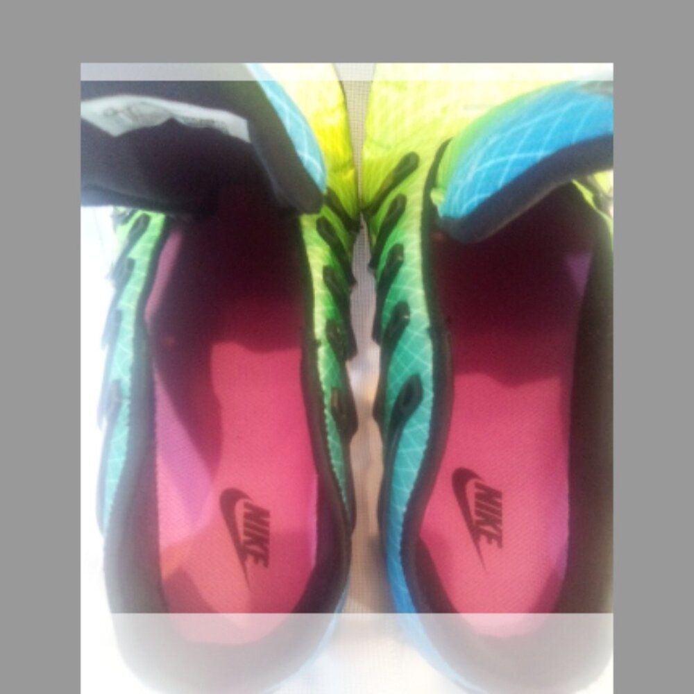 Nike Air Vapormax Plus Aurora Green Reflect Silver Black Men's SZ. 8.5  New - Picture 3 of 7